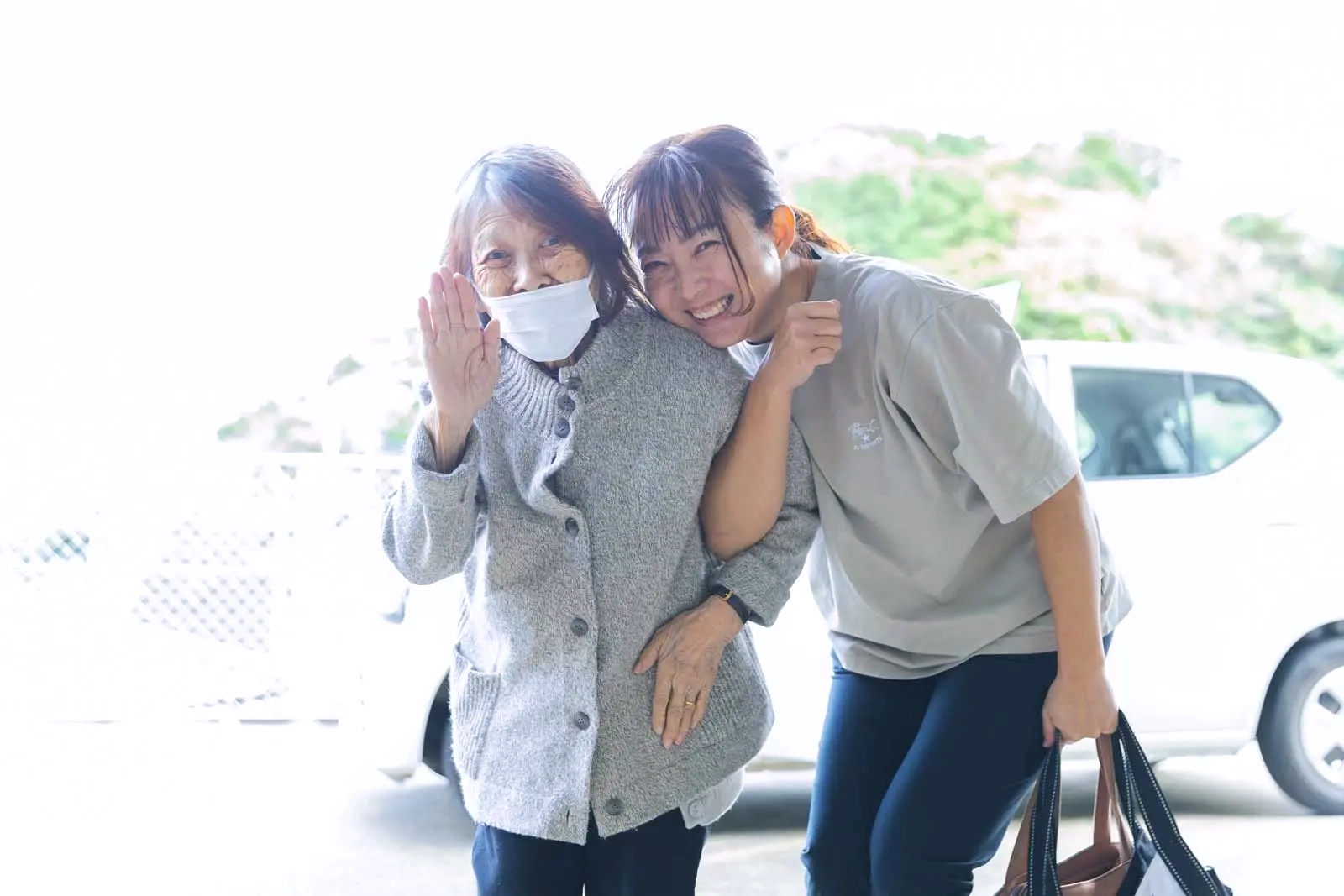 代表と利用者様